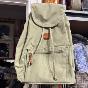 Bric's Olive Green Backpack